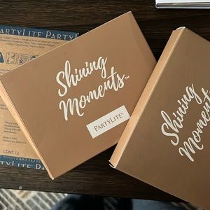 PartyLite 3 boxes of tealights